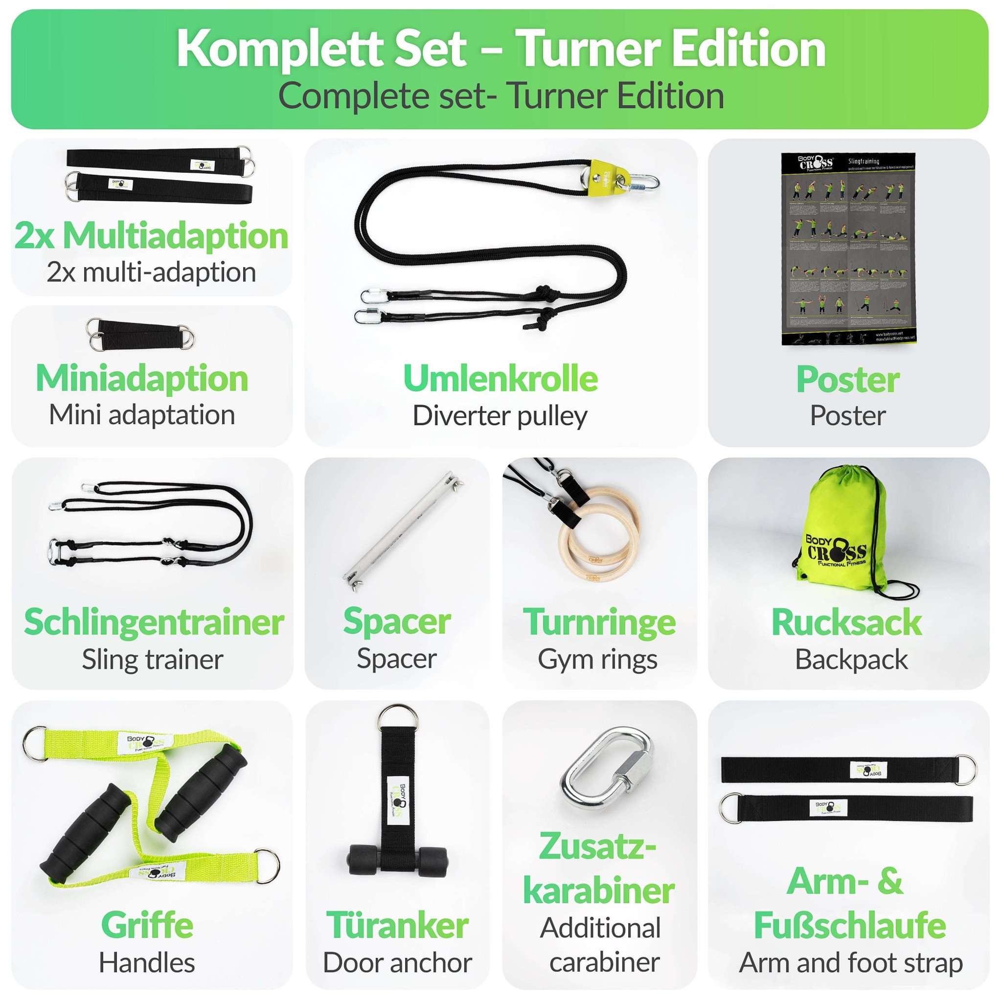 Slingtrainer Set | Turner Edition